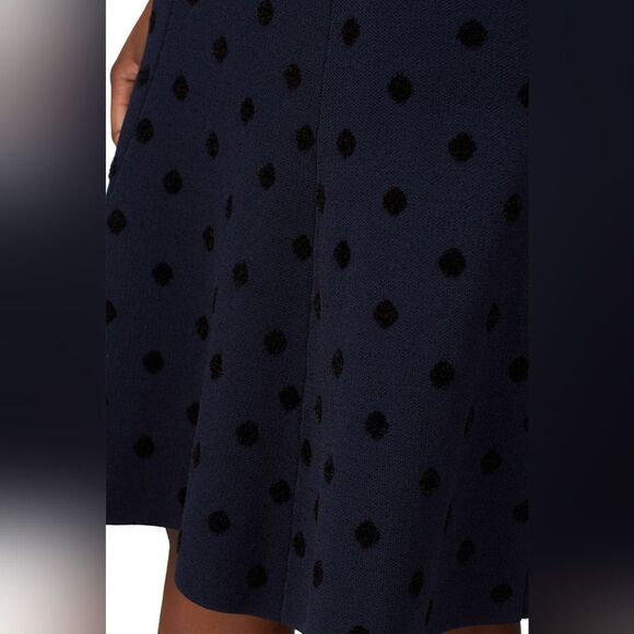 Thakoon Collective Dot Skirt Whimsigoth Witchy Feminine Dark Academia Preppy M - Picture 6 of 12